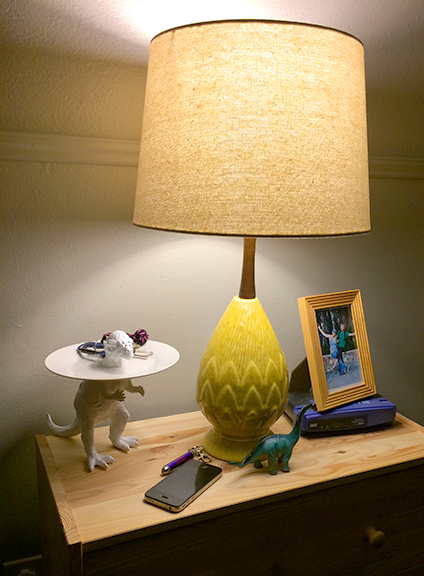 Perfectly placed in the home (alongside its brontosaurus brother).