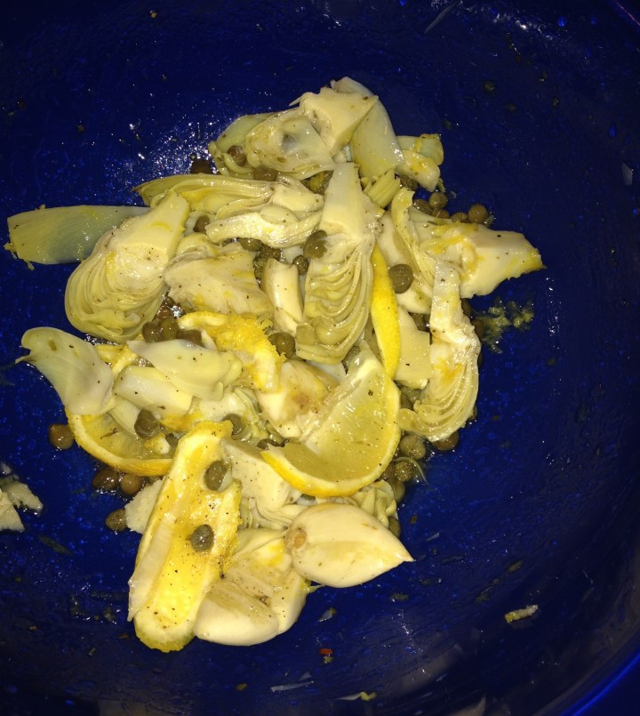 Artichoke marinade