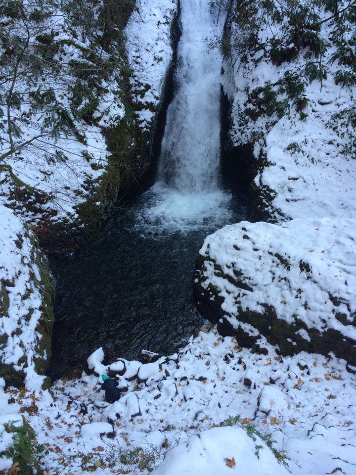 Lower Bridal Veil Falls and pool